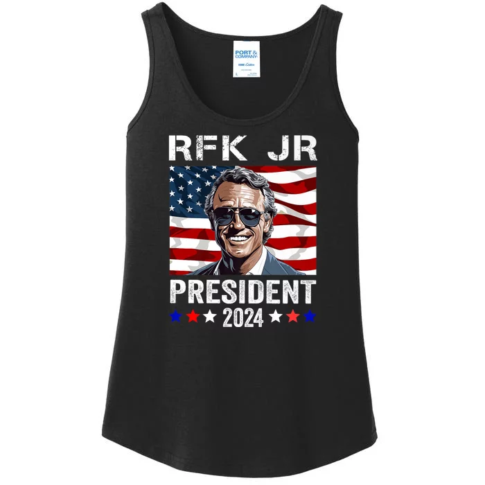 RFK Jr Robert F Kennedy For President 2024 Ladies Essential Tank