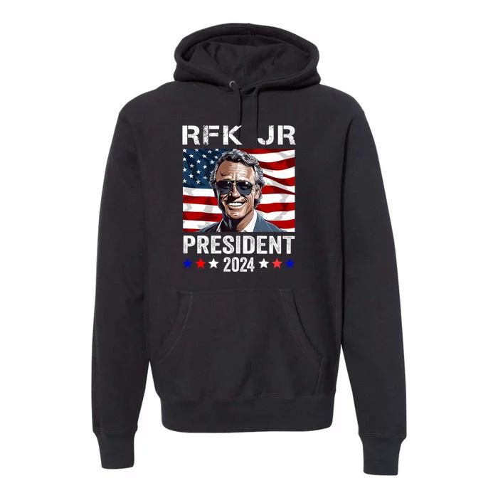 RFK Jr Robert F Kennedy For President 2024 Premium Hoodie