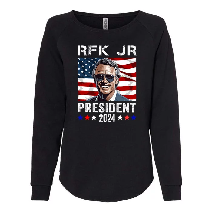 RFK Jr Robert F Kennedy For President 2024 Womens California Wash Sweatshirt