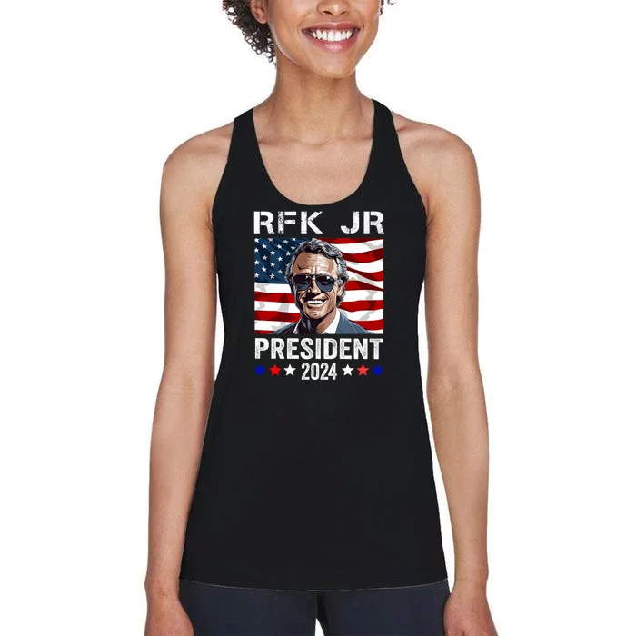 RFK Jr Robert F Kennedy For President 2024 Women's Racerback Tank