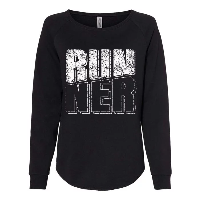 Runner Jogger Run Running Jogging Womens California Wash Sweatshirt