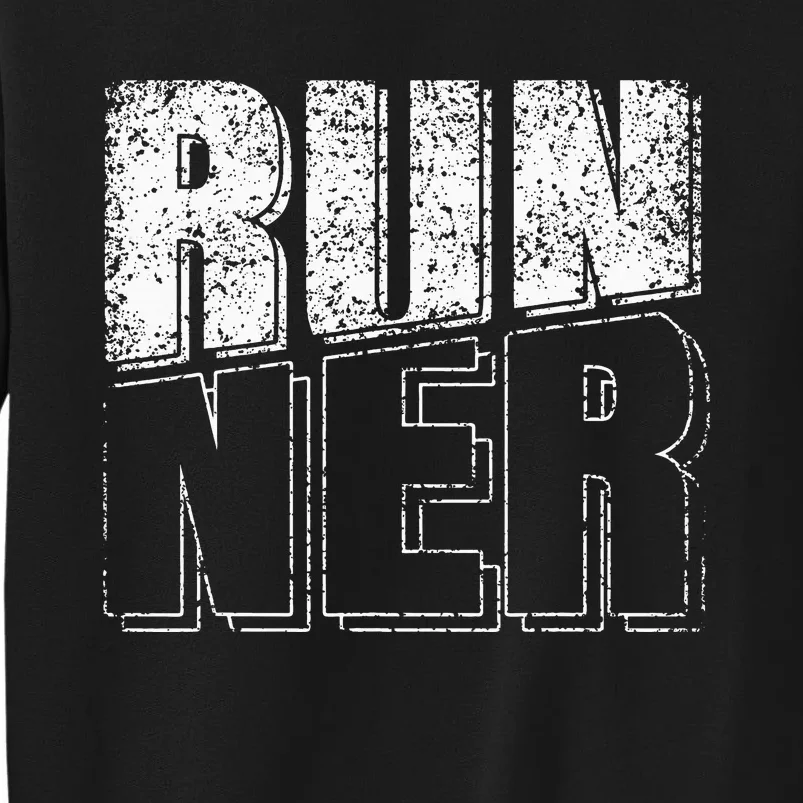 Runner Jogger Run Running Jogging Tall Sweatshirt