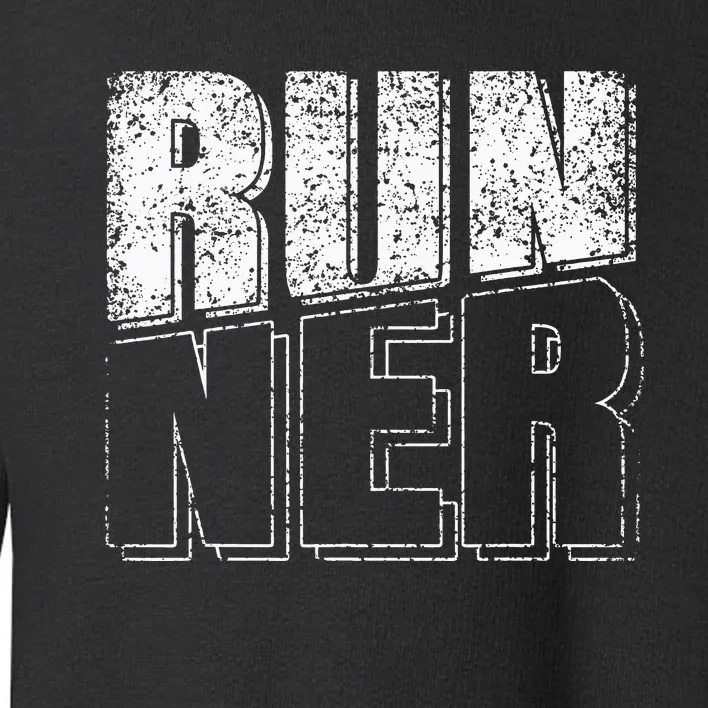 Runner Jogger Run Running Jogging Toddler Sweatshirt