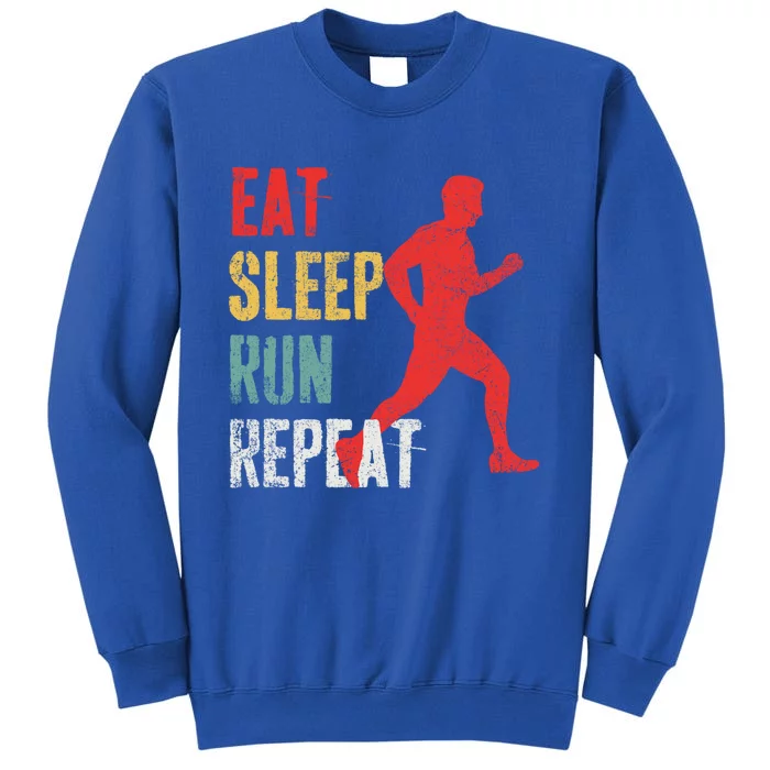 Running Jogging Runner Marathon Gift Tall Sweatshirt