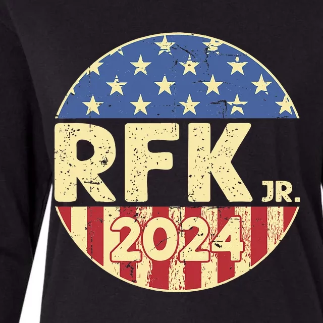 Rfk Jr. Robert F. Kennedy Jr. For President 2024 Womens Cotton Relaxed Long Sleeve T-Shirt