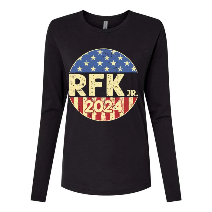 Rfk Jr. Robert F. Kennedy Jr. For President 2024 Womens Cotton Relaxed Long Sleeve T-Shirt