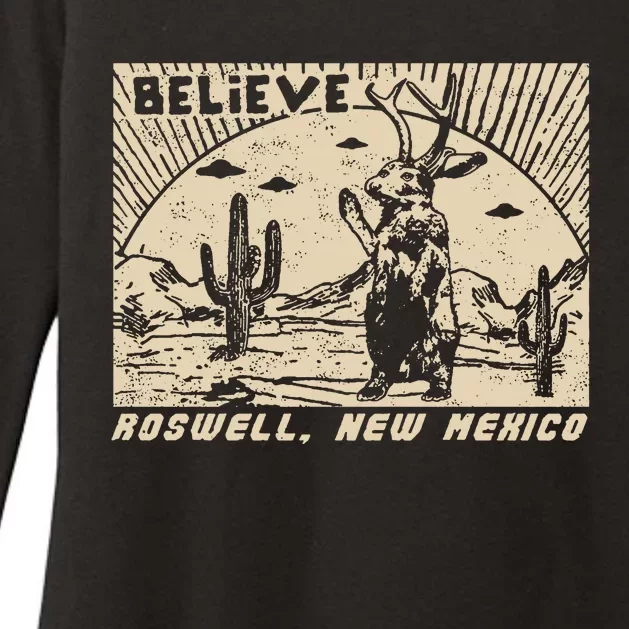 Roswell Jackalope Womens CVC Long Sleeve Shirt