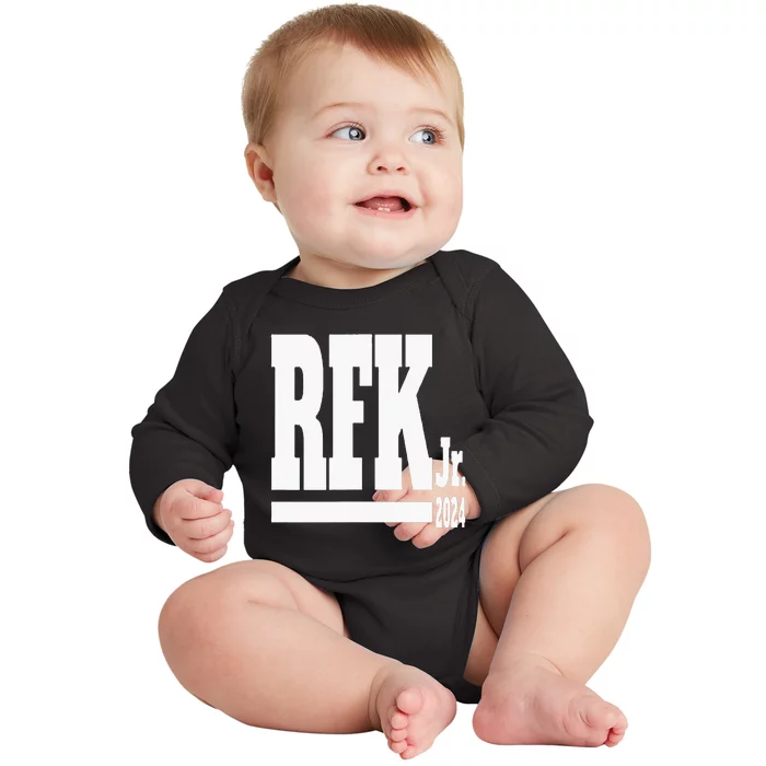 Rfk Jr. Robert F. Kennedy 2024 Baby Long Sleeve Bodysuit