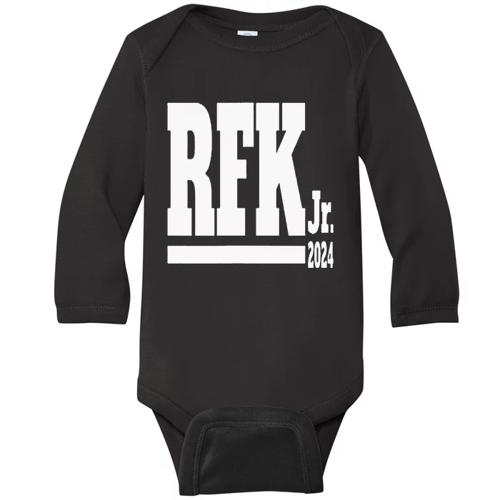 Rfk Jr. Robert F. Kennedy 2024 Baby Long Sleeve Bodysuit