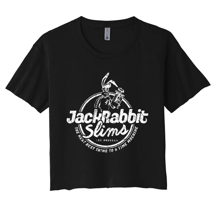 Rabbit Jack SlimS Pulp Milkshake Restaurant Women's Crop Top Tee