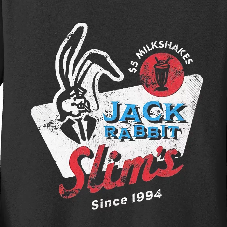 Rabbit Jack SlimS Pulp Milkshake Restaurant Kids Long Sleeve Shirt