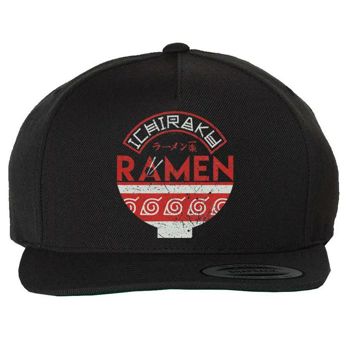 Ripple Junction Shippuden Ichiraku Ra Bowl Anime Wool Snapback Cap