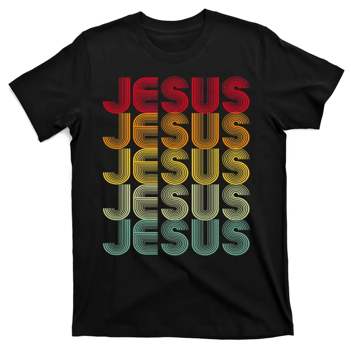 Retro Jesus Vintage Christian Faith T-Shirt