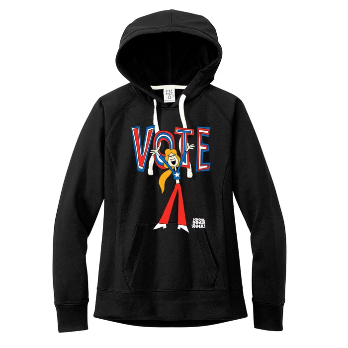 Ripple Junction X Schoolhouse Rock Vote For Sarah Suffrage Women's Fleece Hoodie