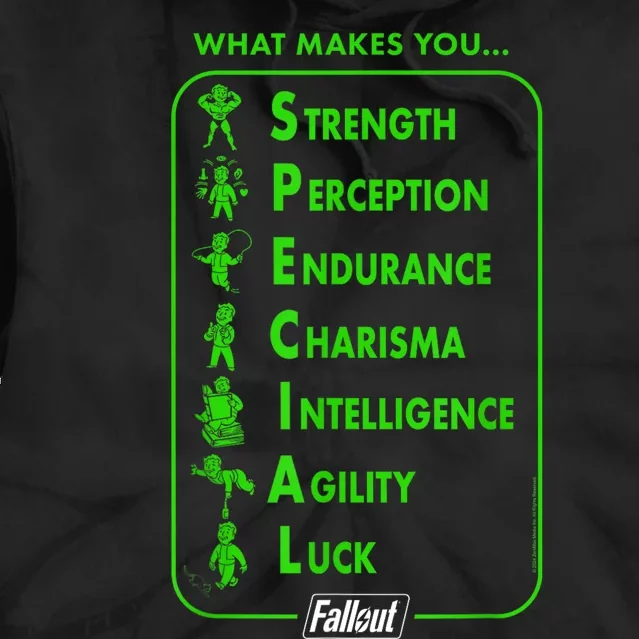 Ripple Junction X Fallout What Makes You Special Gaming Tie Dye Hoodie