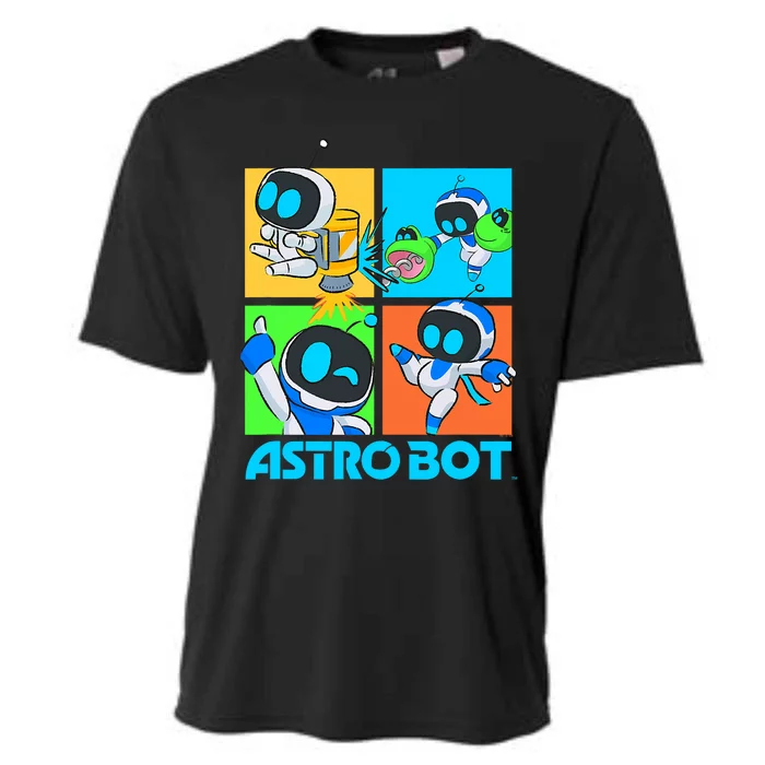 Ripple Junction X Astro Bot Rescue Mission Fighting Pose Cooling Performance Crew T-Shirt