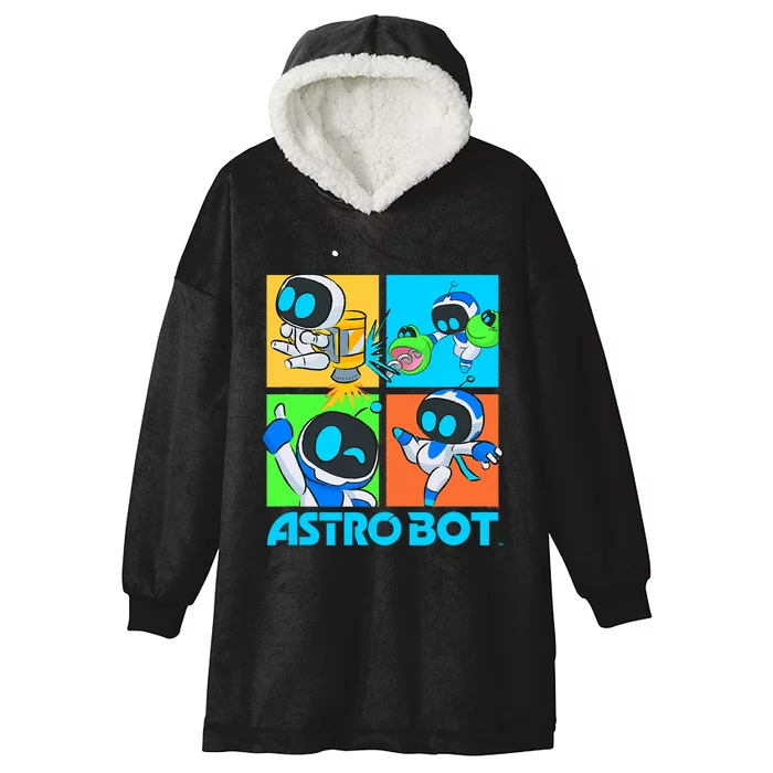 Ripple Junction X Astro Bot Rescue Mission Fighting Pose Hooded Wearable Blanket