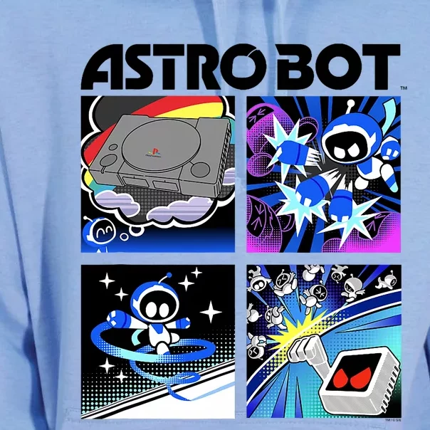 Ripple Junction X Astro Bot Rescue Mission Space Warrior Unisex Surf Hoodie