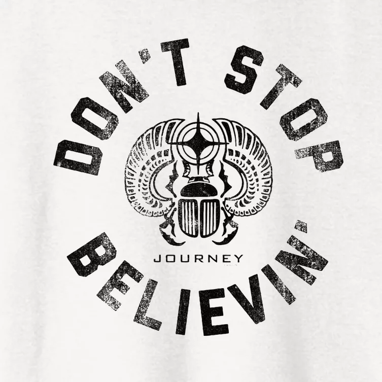 Ripple Junction X Journey Band Dont Stop Believin Music Women's Crop Top Tee