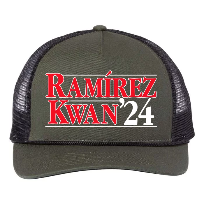 Ramirez Kwan 24 Retro Rope Trucker Hat Cap