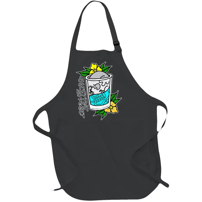 Refresh Kills American Traditional Tattoo Full-Length Apron With Pocket