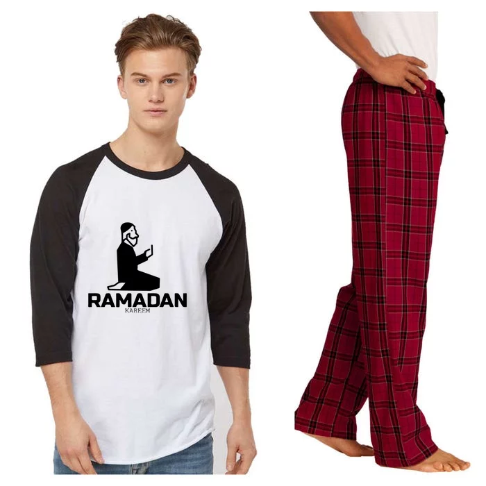 Ramadan Kareem Allah Gift Ramadan Mubarak Raglan Sleeve Pajama Set