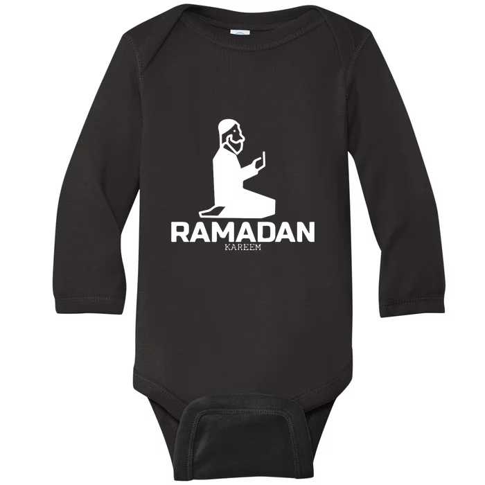 Ramadan Kareem Allah Gift Ramadan Mubarak Baby Long Sleeve Bodysuit