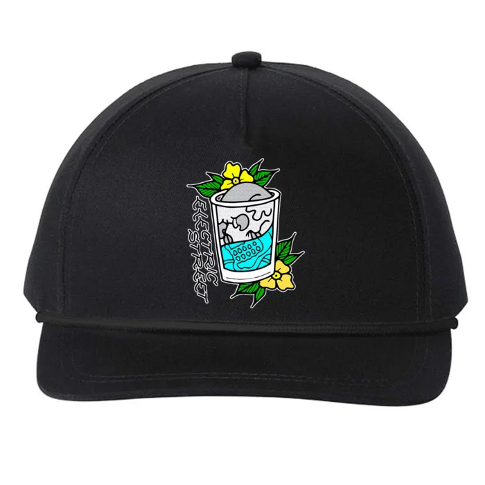 Refreshment Kills American Traditional Tattoo Snapback Five-Panel Rope Hat