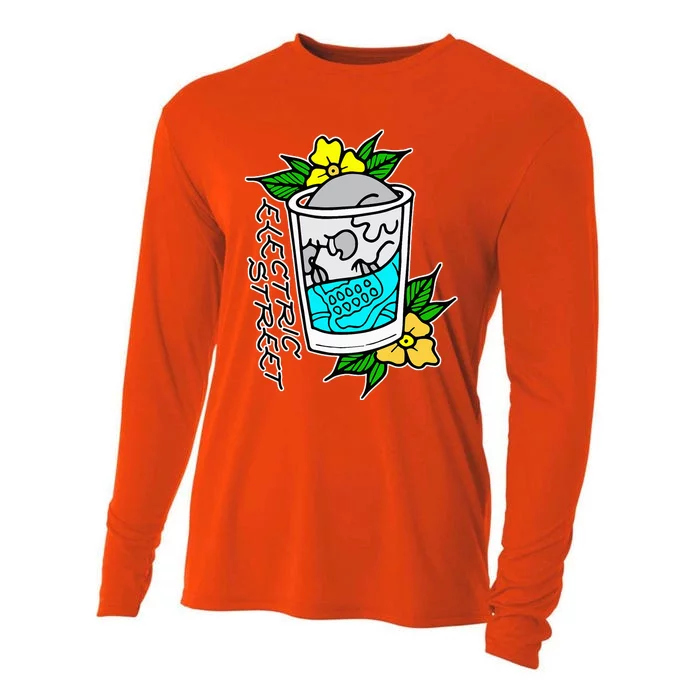 Refreshment Kills American Traditional Tattoo Cooling Performance Long Sleeve Crew