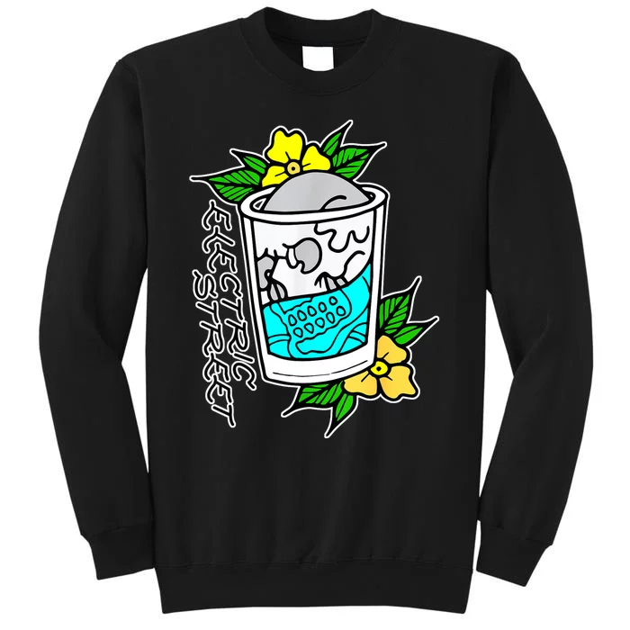 Refreshment Kills American Traditional Tattoo Tall Sweatshirt