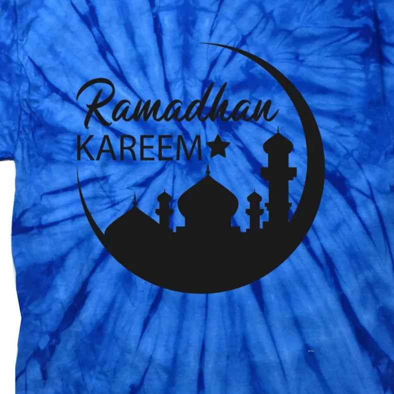 Ramadan Kareem Arabic Ramadan Mubarak Gift Tie-Dye T-Shirt