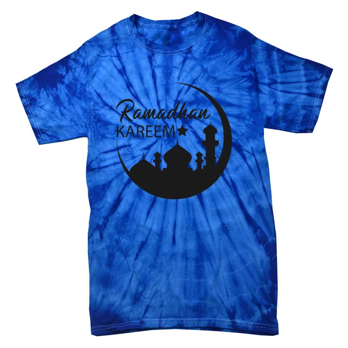 Ramadan Kareem Arabic Ramadan Mubarak Gift Tie-Dye T-Shirt