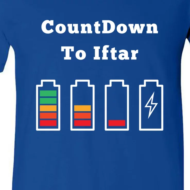 Ramadan Kareem Countdown To Iftar, Ramadan MuBarak Gift V-Neck T-Shirt