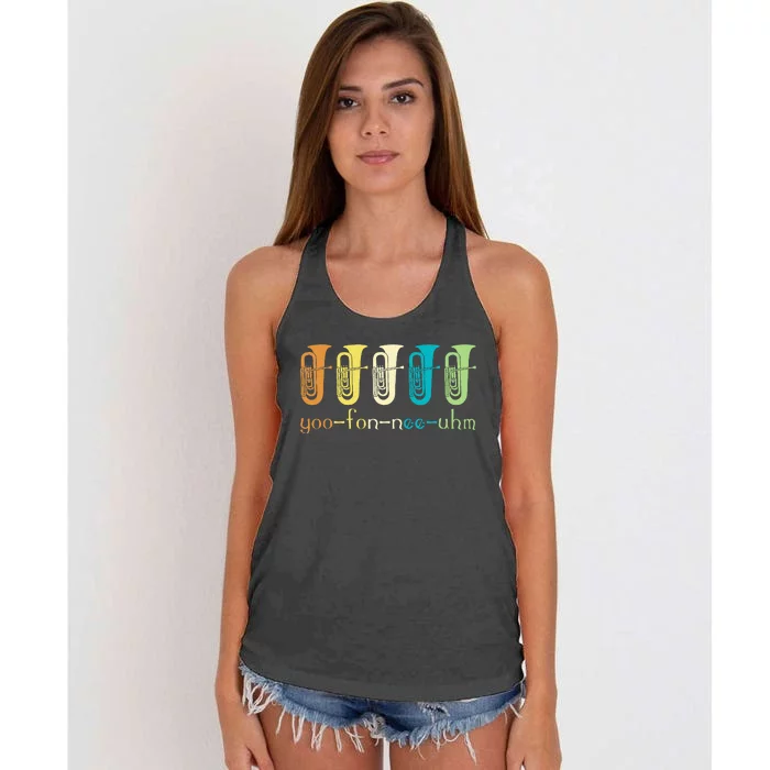 Retro Kidsney Crew Dialysis Nephrology Tech Nurse Women's Knotted Racerback Tank