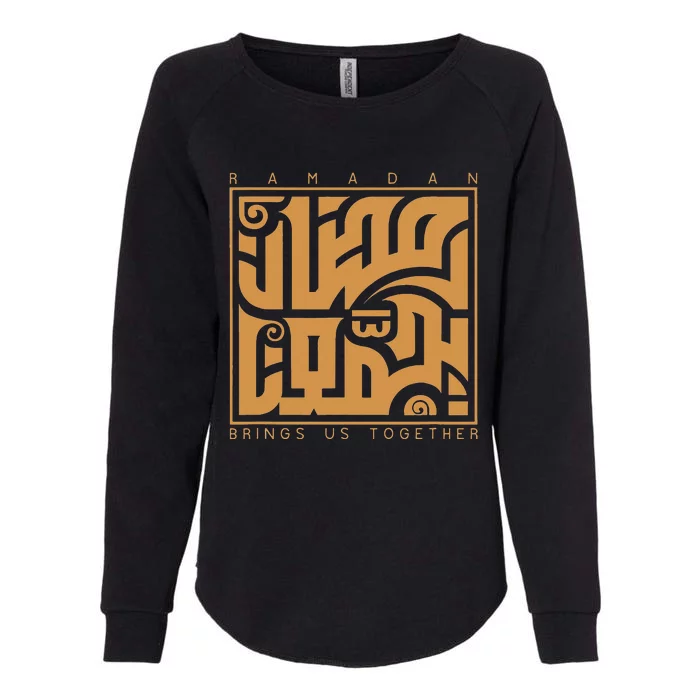 Ramadan Kareem Cool Islamic fasting outfit Womens California Wash Sweatshirt