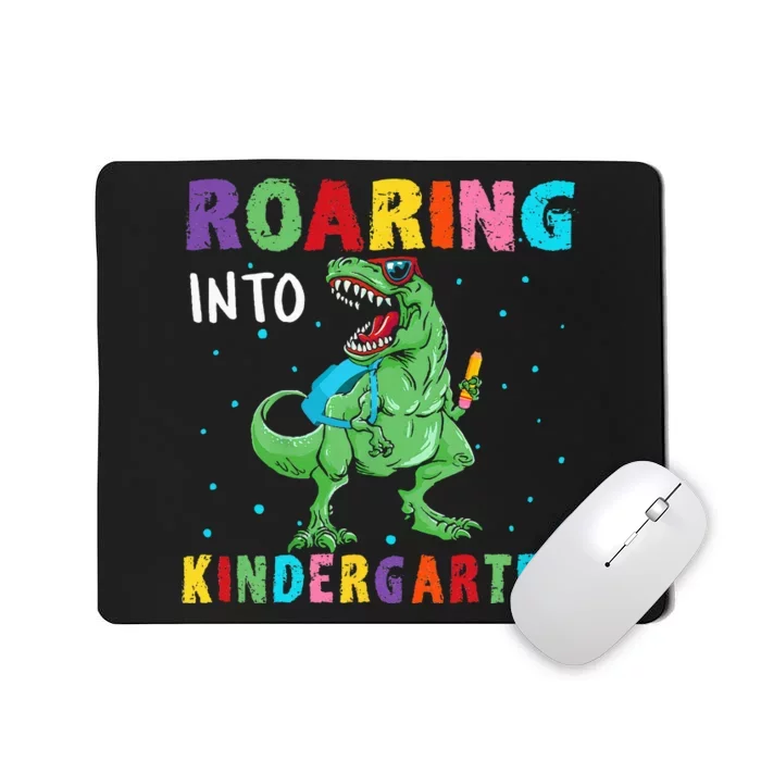 Roaring Kindergarten Cool Dinosaur Back To School Mousepad