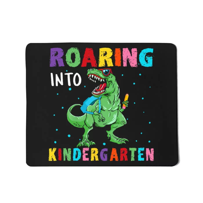 Roaring Kindergarten Cool Dinosaur Back To School Mousepad