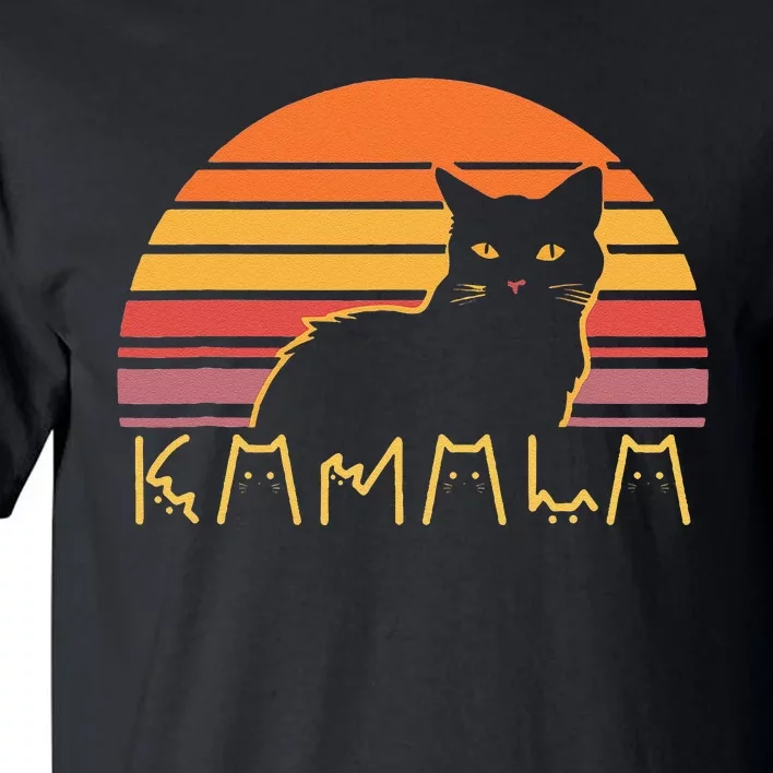 Retro Kamalaharris Cat Lady Funny Kmala Cat Ladies Gift Tall T-Shirt