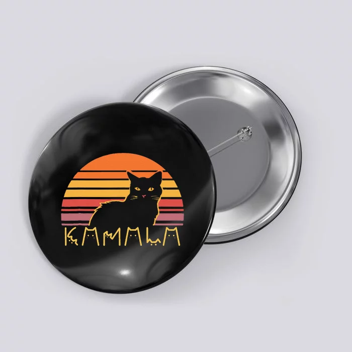 Retro Kamalaharris Cat Lady Funny Kmala Cat Ladies Gift Button