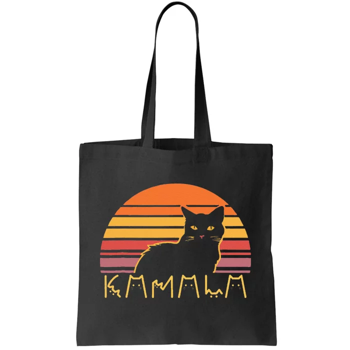 Retro Kamalaharris Cat Lady Funny Kmala Cat Ladies Gift Tote Bag