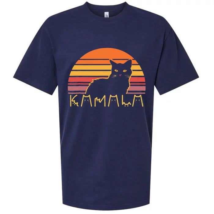 Retro Kamalaharris Cat Lady Funny Kmala Cat Ladies Gift Sueded Cloud Jersey T-Shirt