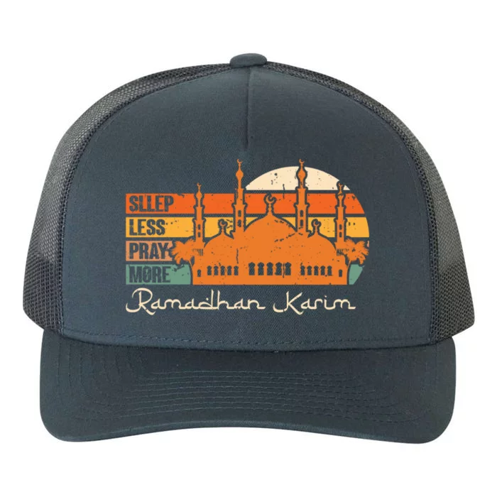 Ramadan Kareem Eid Alfitr Mubarak Eid Mubarak Gift Yupoong Adult 5-Panel Trucker Hat