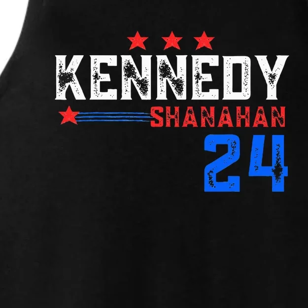 Robert Kennedy For President 2024 Election Kennedy Shanahan Ladies Tri-Blend Wicking Tank