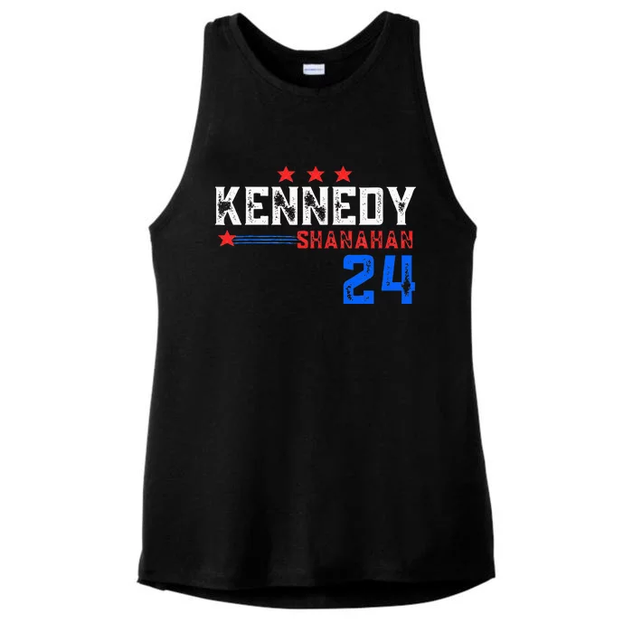 Robert Kennedy For President 2024 Election Kennedy Shanahan Ladies Tri-Blend Wicking Tank