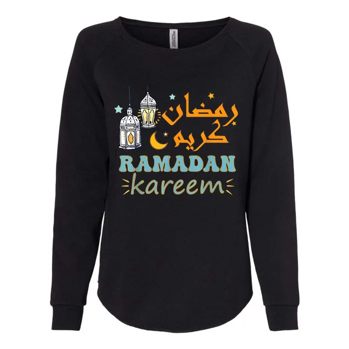 Ramadan Kareem For Islamic Ramadan Mubarak For Muslim Womens California Wash Sweatshirt