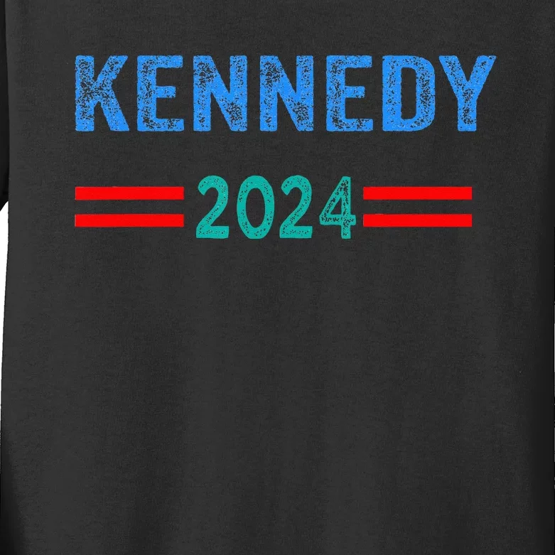 Robert Kennedy For President 2024 Kids Long Sleeve Shirt