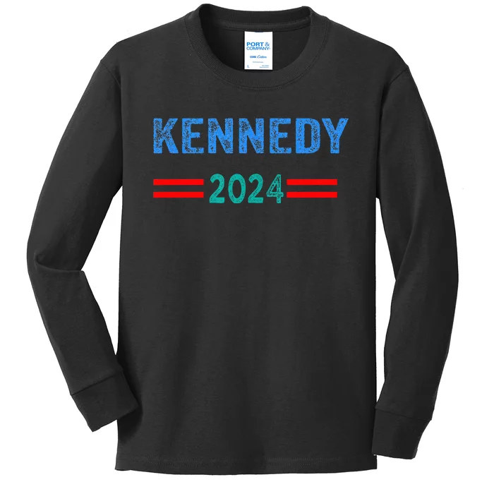 Robert Kennedy For President 2024 Kids Long Sleeve Shirt