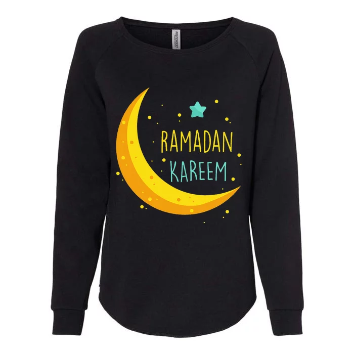 Ramadan Kareem For Ramadan Month Womens California Wash Sweatshirt