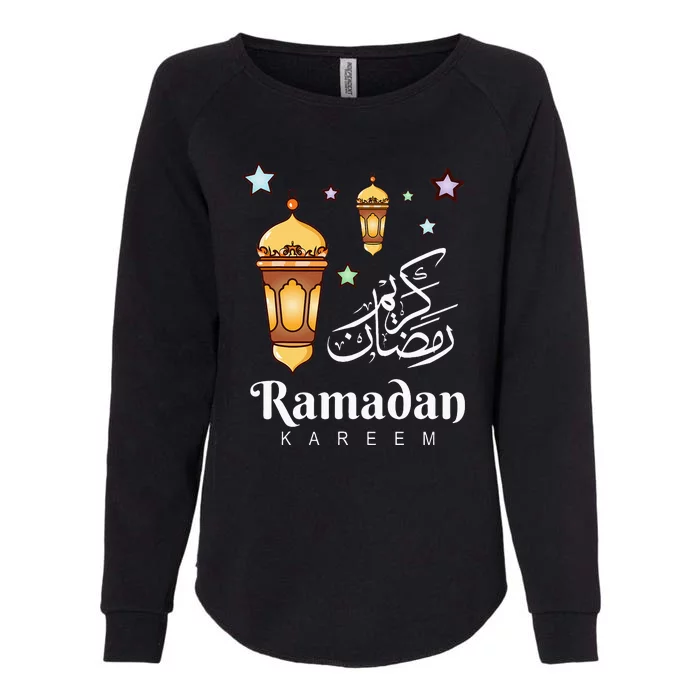 Ramadan Kareem Fasting For Muslim Islamic Gifts Idea Womens California Wash Sweatshirt