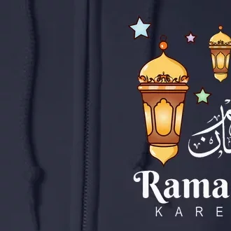 Ramadan Kareem Fasting For Muslim Islamic Gifts Idea Full Zip Hoodie